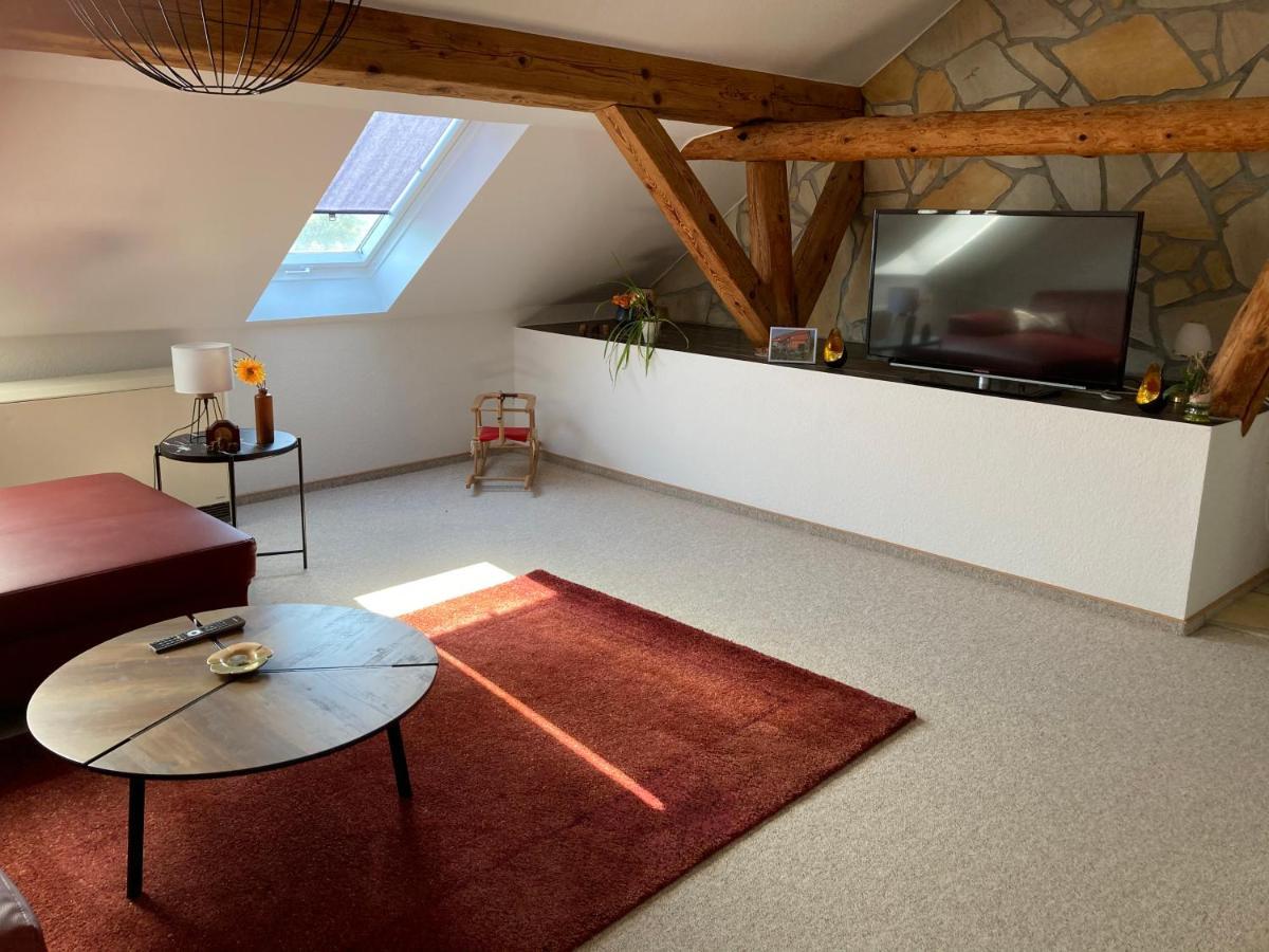 Landhausidyll Apartment Wohn- Und Schlafzimmer 클뤼츠 외부 사진